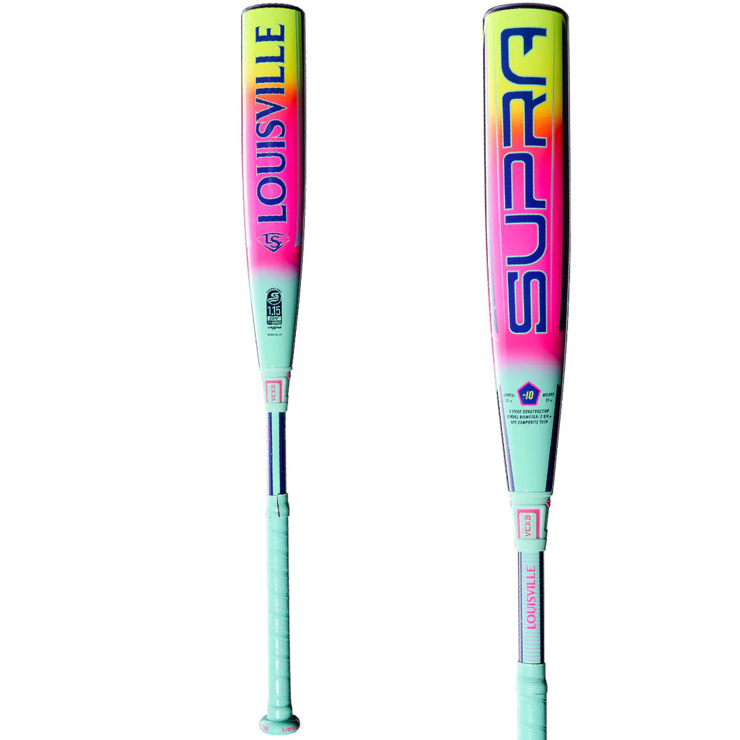 2027 Louisville Slugger SUPRA (-10) USSSA Baseball Bat
