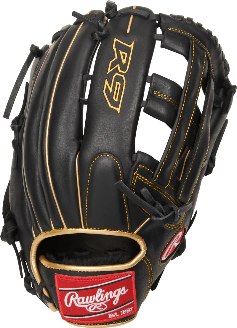 Rawlings R9 12.75 Outfield Baseball Glove Superstar Team Sports
