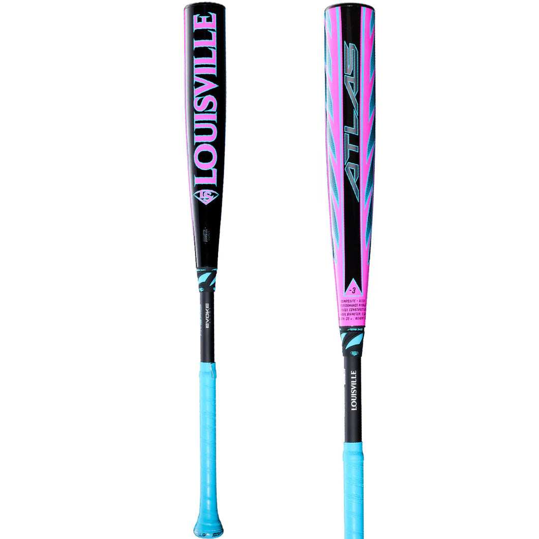 Louisville slugger ブラック×ピンク カタリスト 2015年 2026 Louisville Slugger Atlas Hybrid Pink BBCOR Baseball Bat: WBL41140